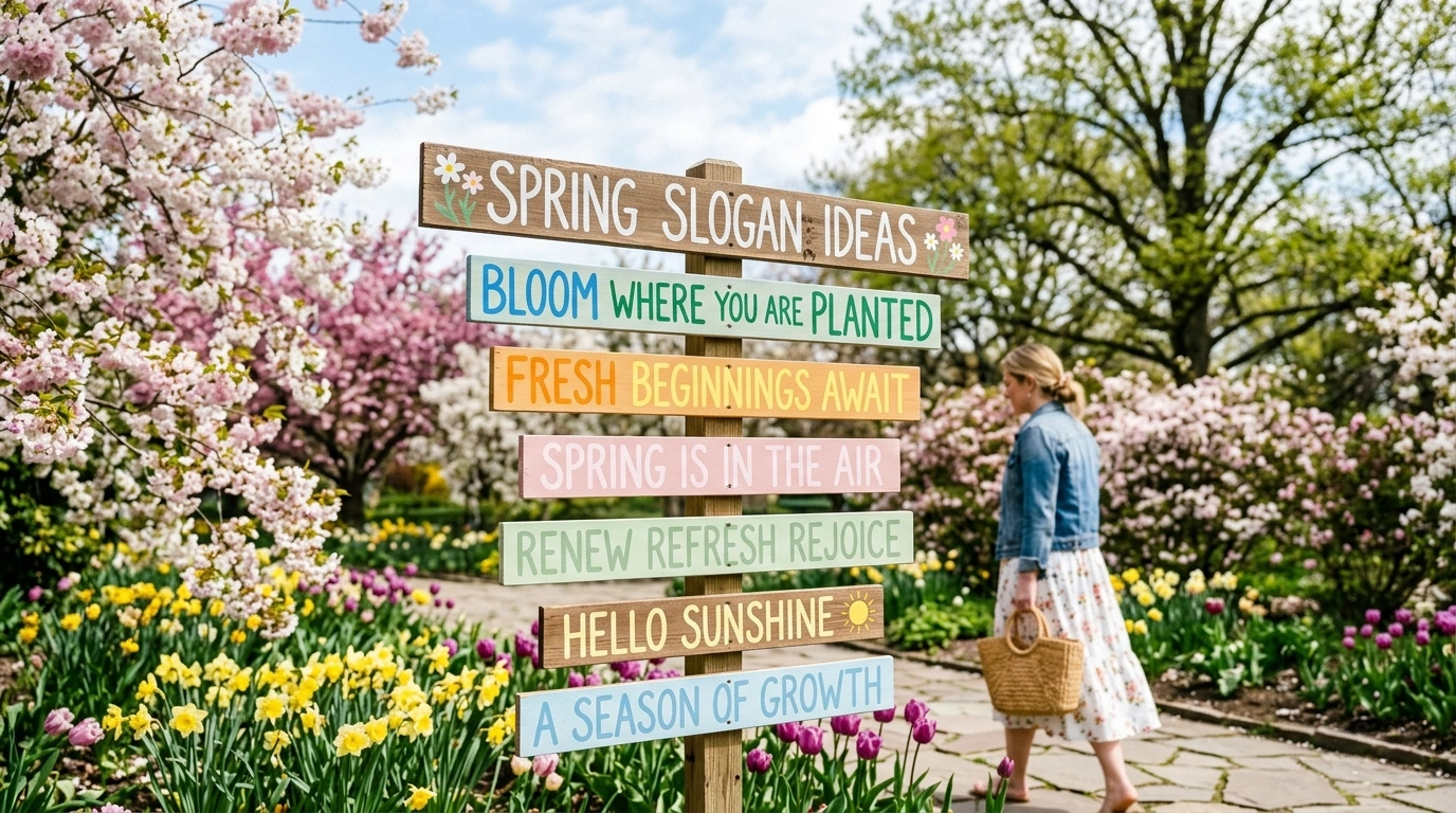 Best Spring Slogan Ideas for Inspiration