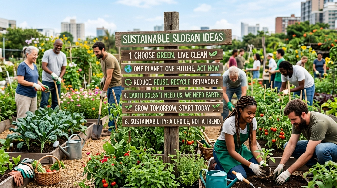 Business & Brand Sustainability Slogans