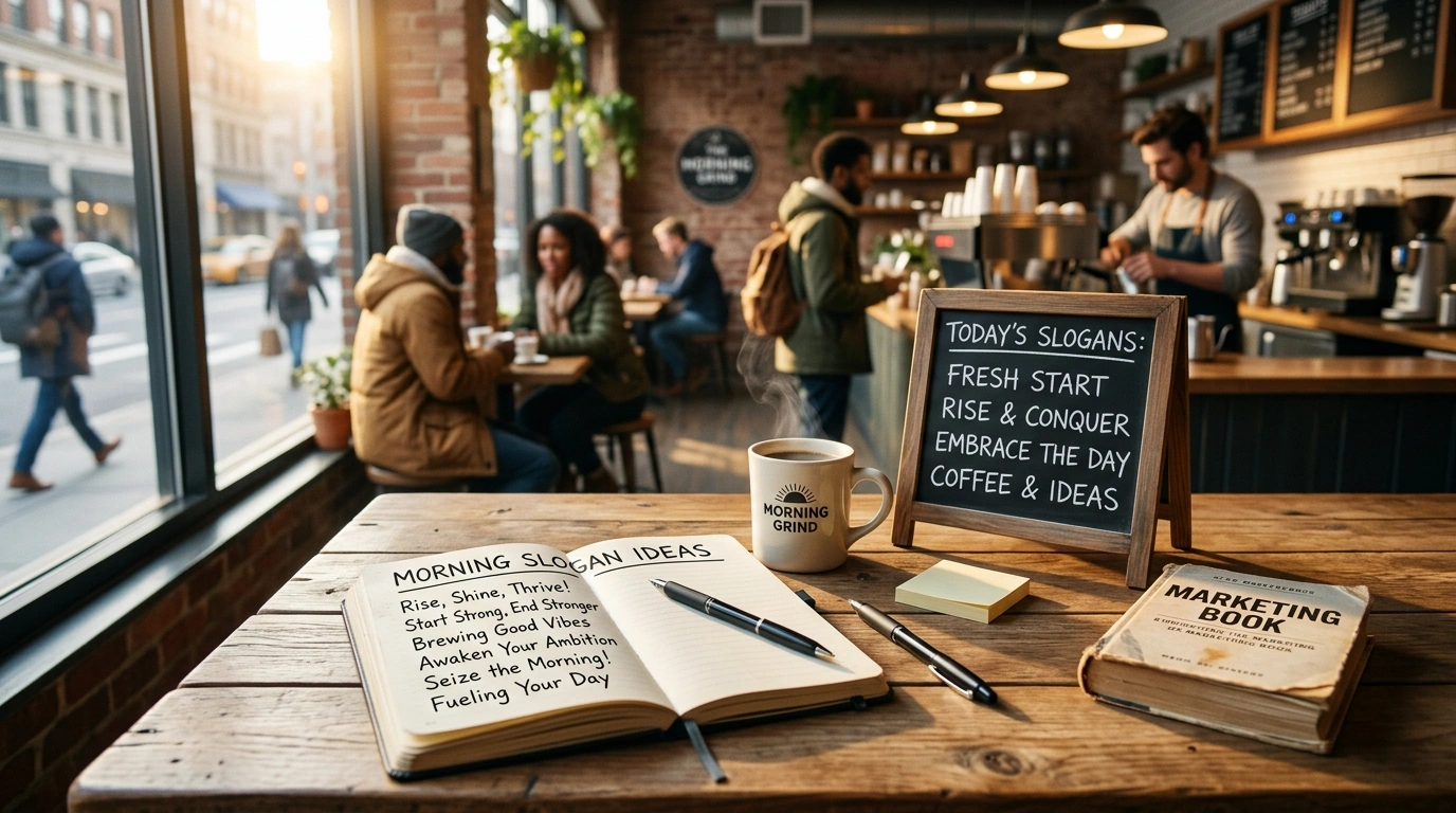 Business & Branding Morning Slogan Ideas