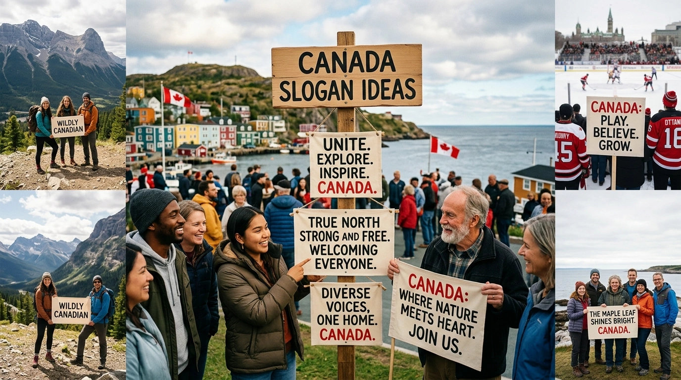 Canada Slogan Ideas for Business Branding