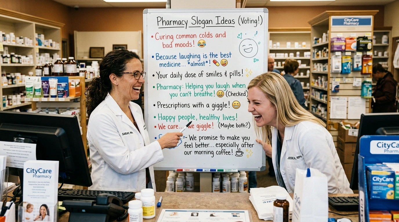 Creative Chemist Slogan Ideas