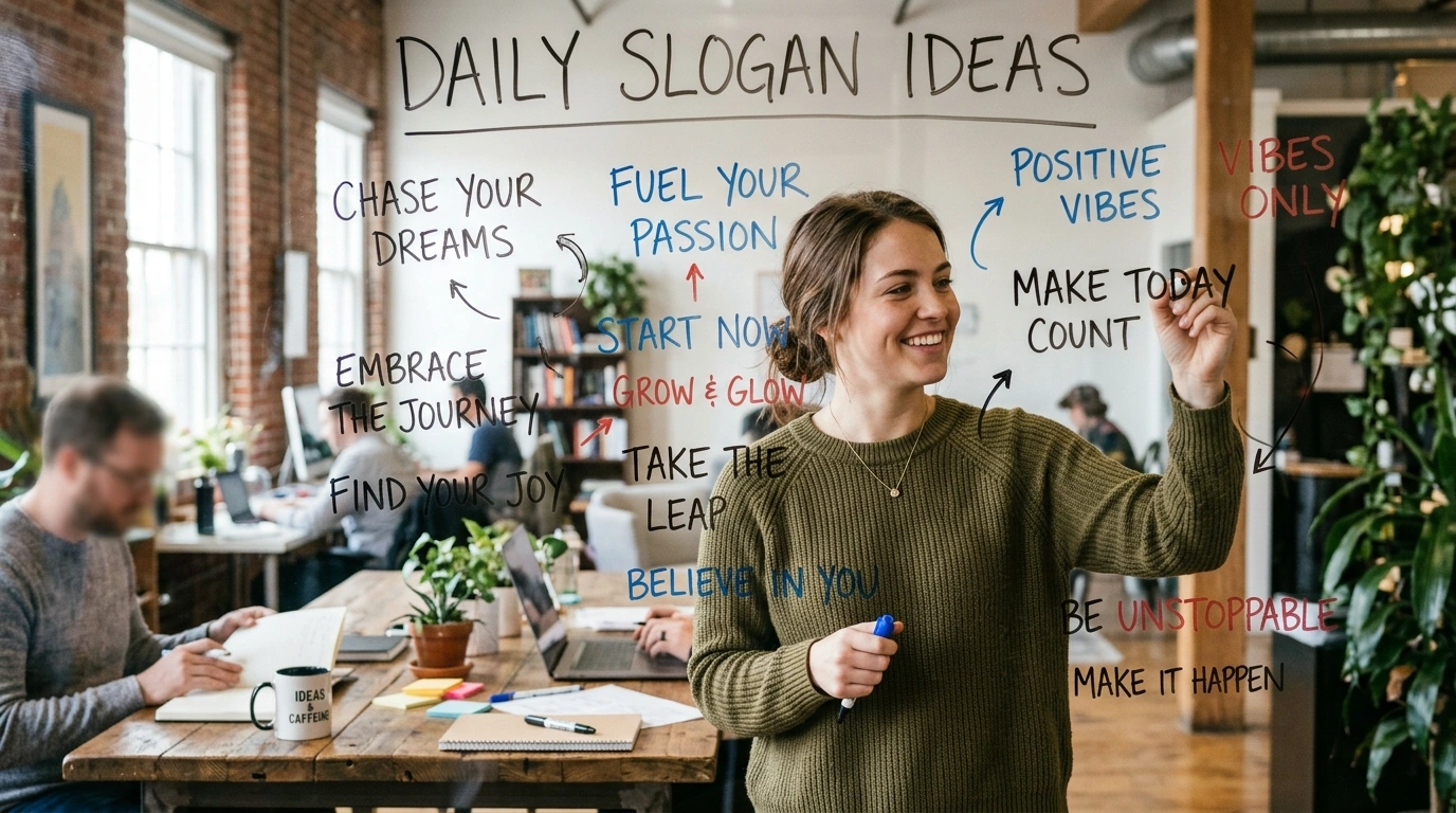 Daily Slogan Ideas for Fitness & Health