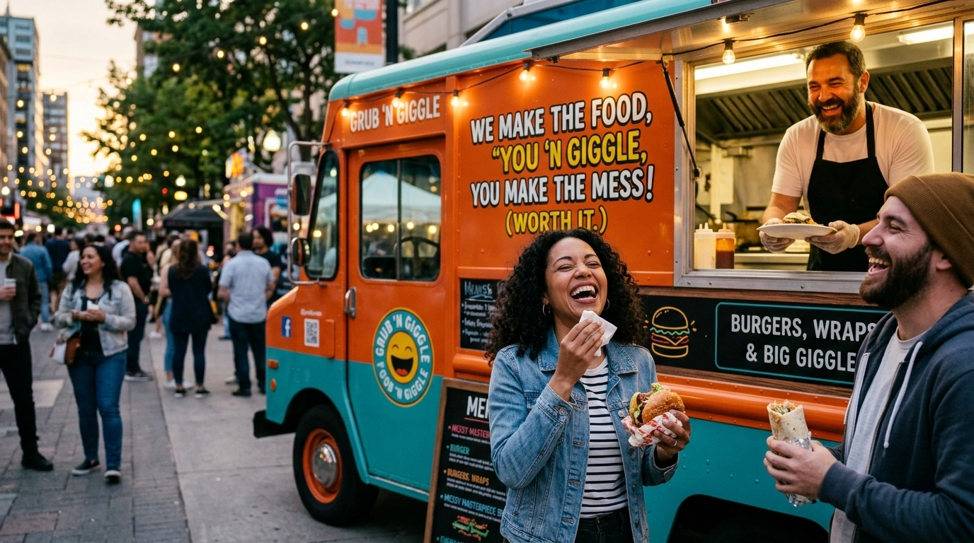 Dessert Food Truck Slogan Ideas