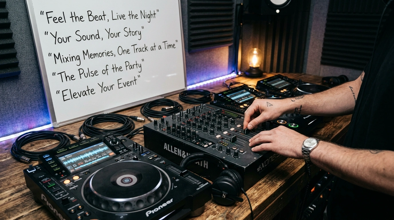 EDM DJ Slogan Ideas