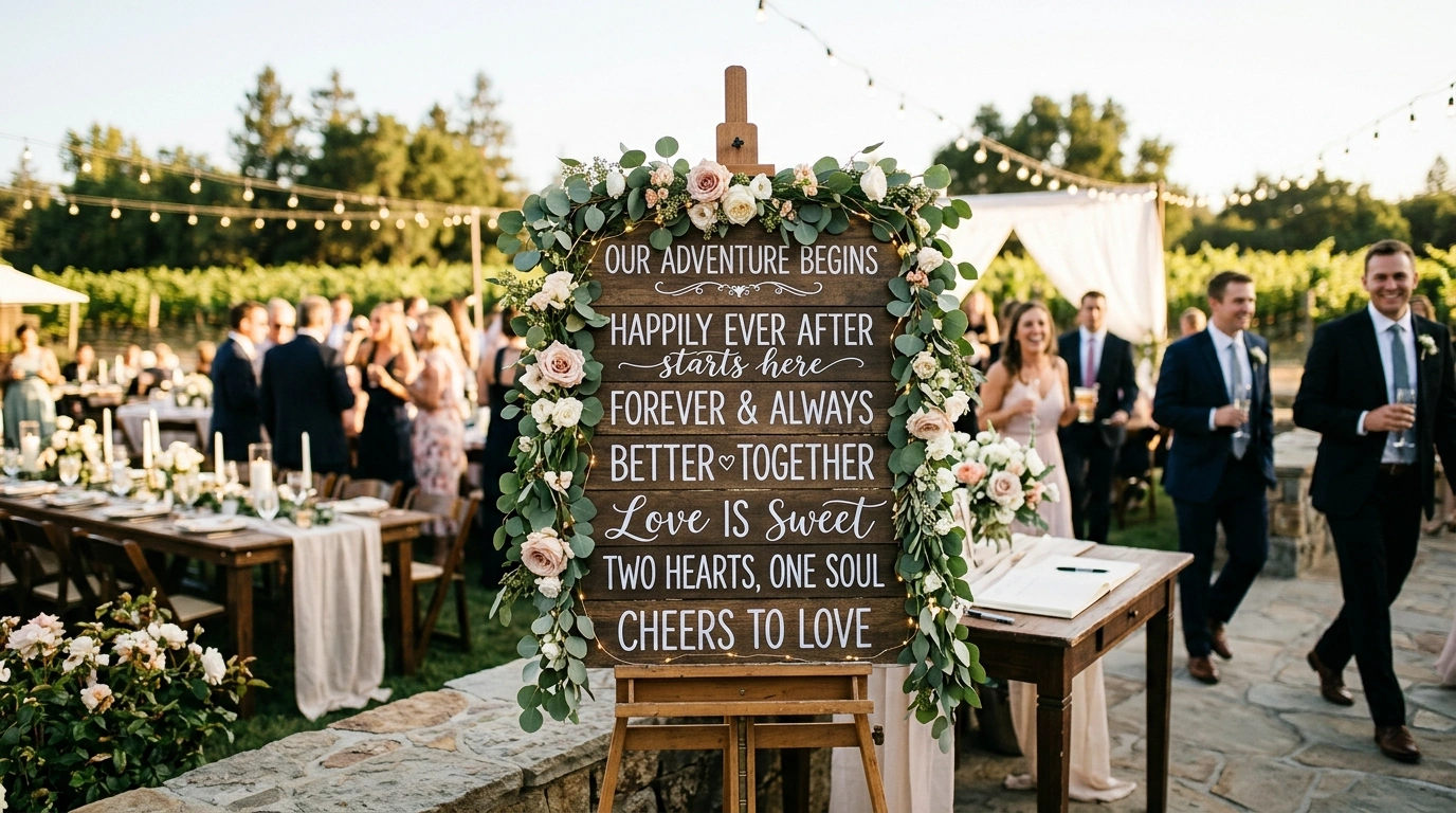 Funny Wedding Slogan Ideas