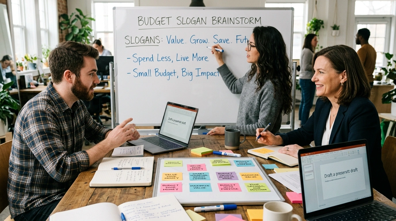 How to Create Your Own Budget Slogan