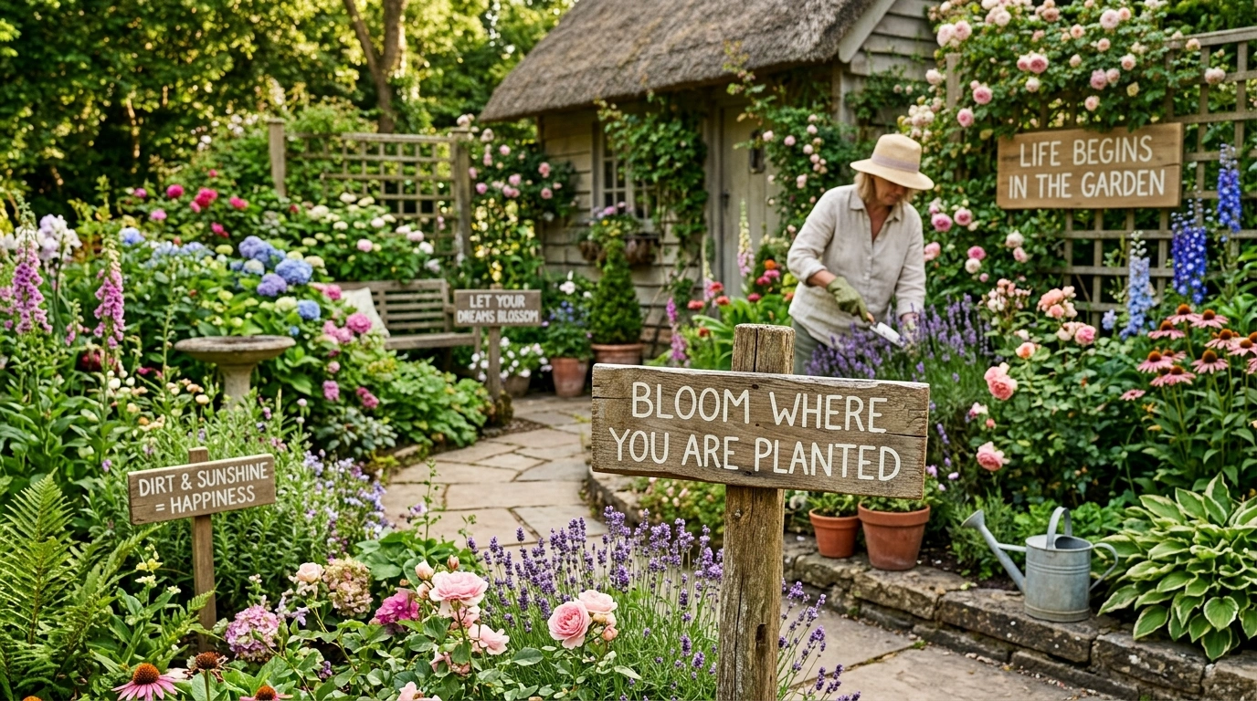 How to Create Your Own Garden Slogan
