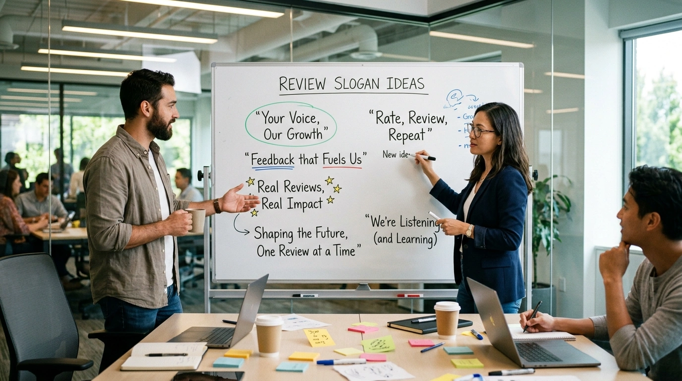 How to Create Your Own Review Slogans