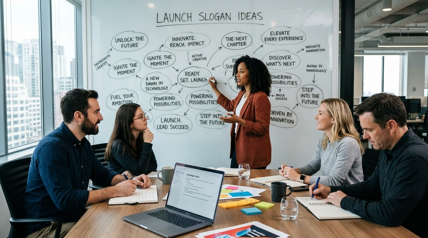 How to Create a Powerful Launch Slogan