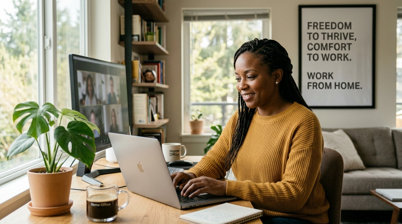 How to Create a Powerful Work From Home Slogan