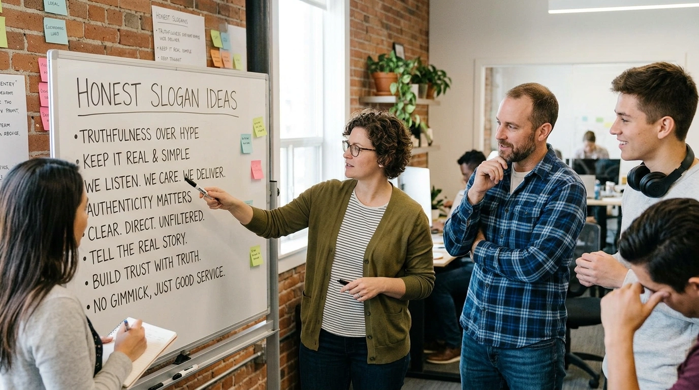 Industry-Based Honest Slogan Ideas