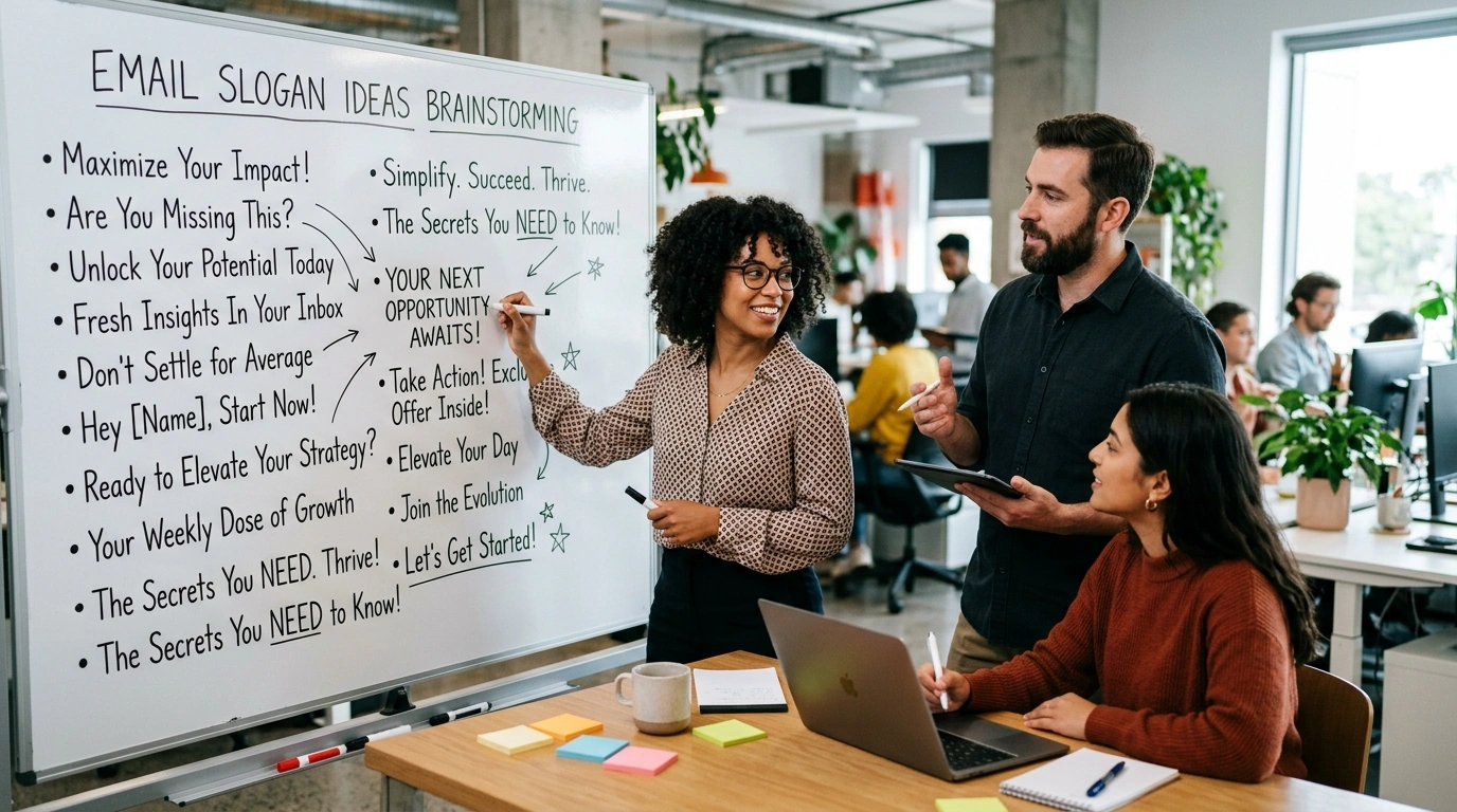 Marketing Email Slogan Ideas