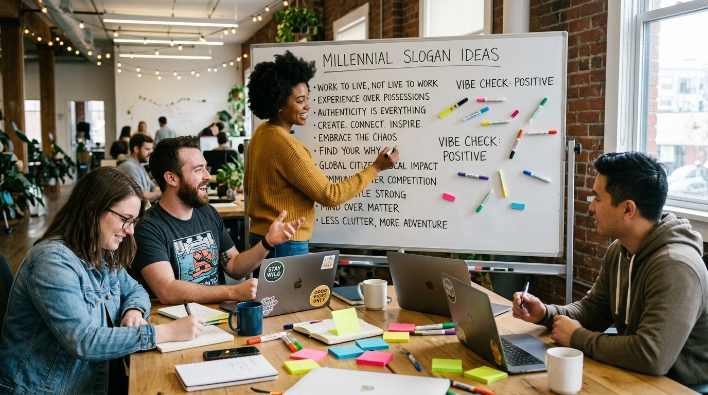 Millennial Slogan Ideas for Teams