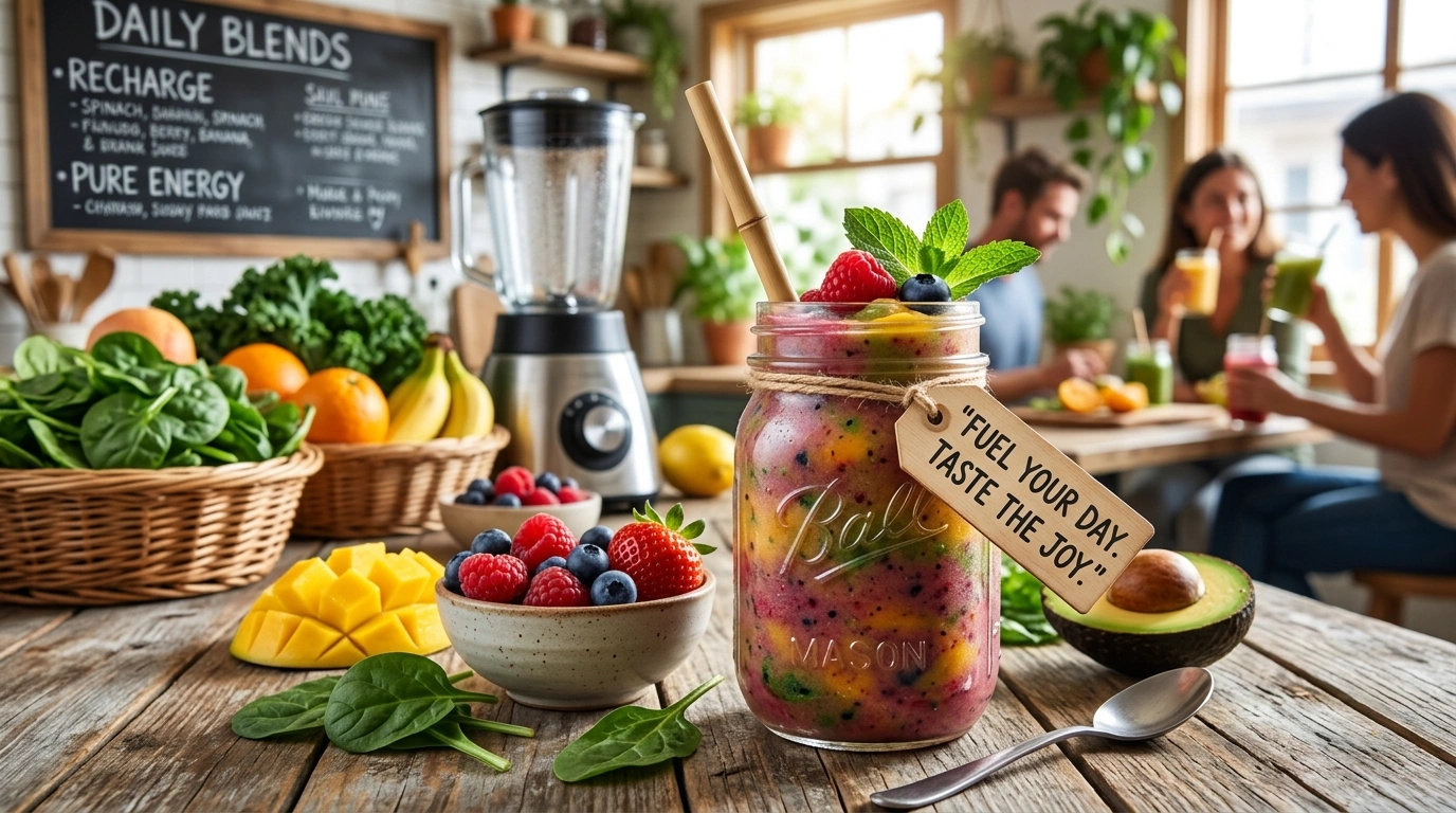 Modern & Trendy Smoothie Taglines