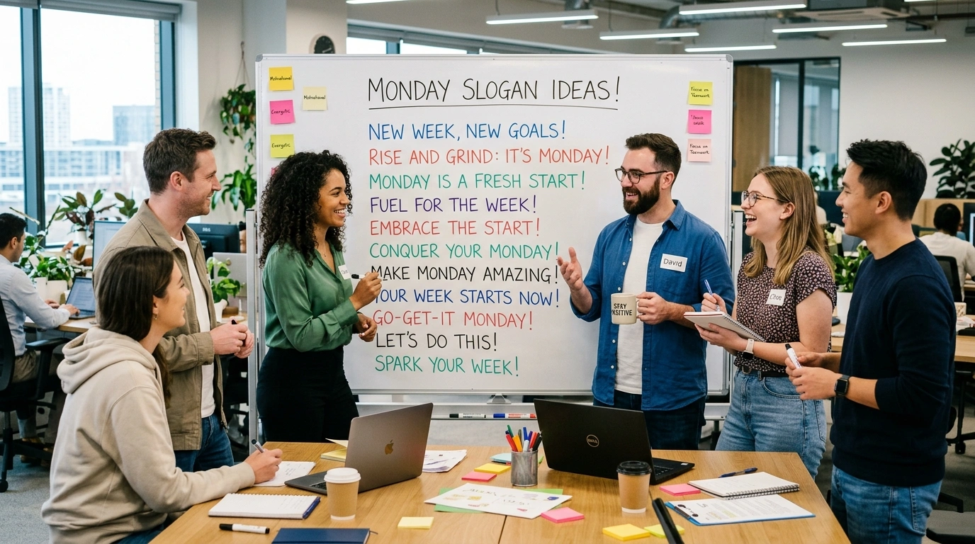 Monday Slogans for Work
