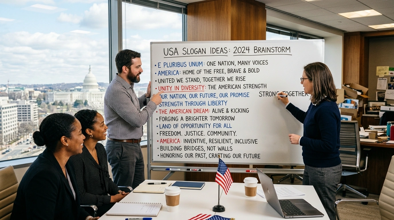 Patriotic USA Slogan Ideas