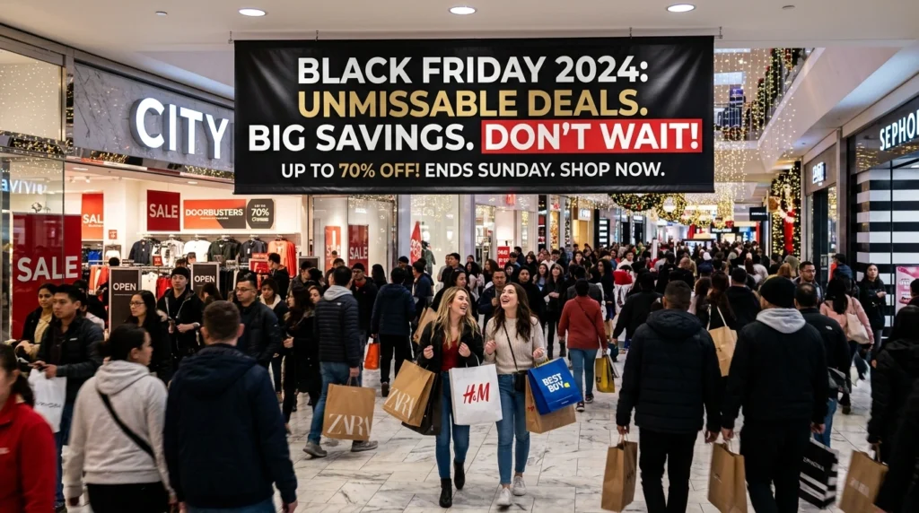 black friday slogan