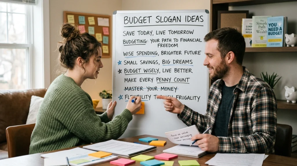 budget slogan ideas