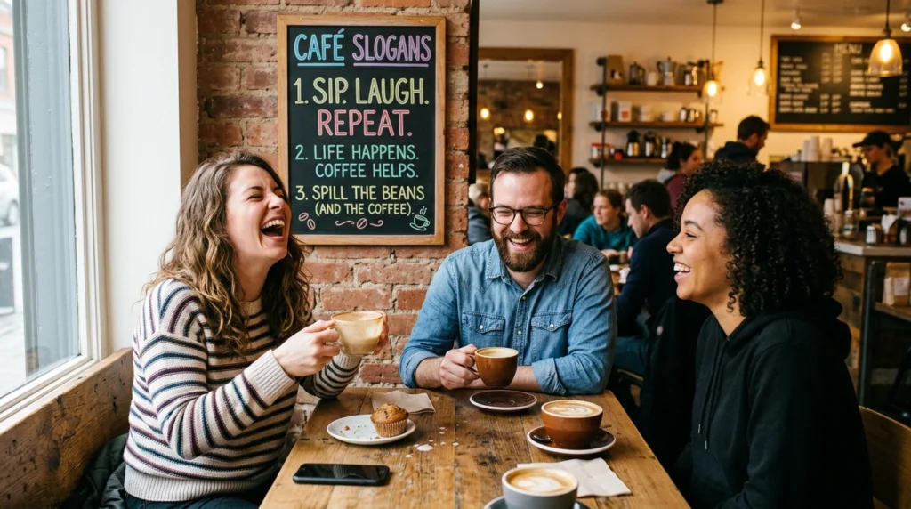 cafe slogan ideas