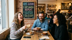 cafe slogan ideas