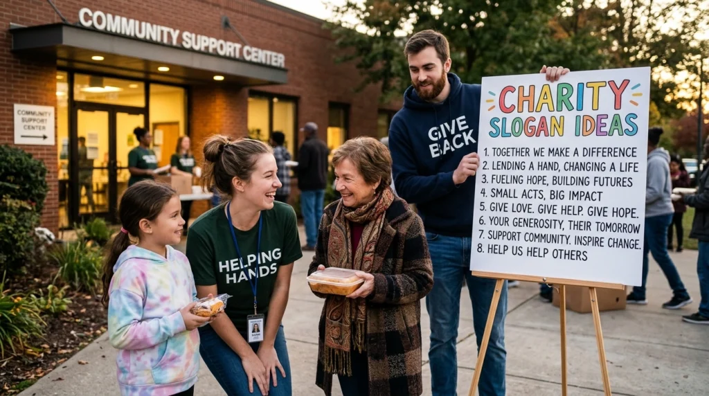 charity slogan ideas