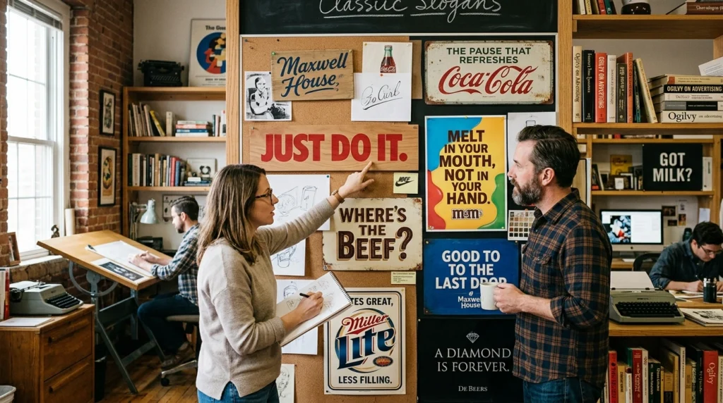 classic slogan ideas