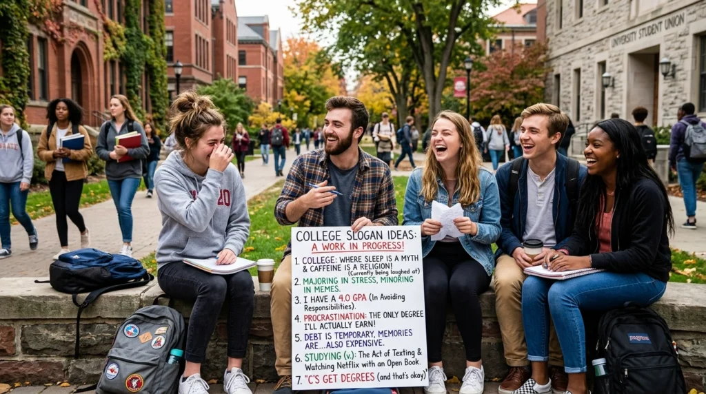 college slogan ideas