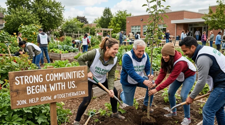 community help slogan