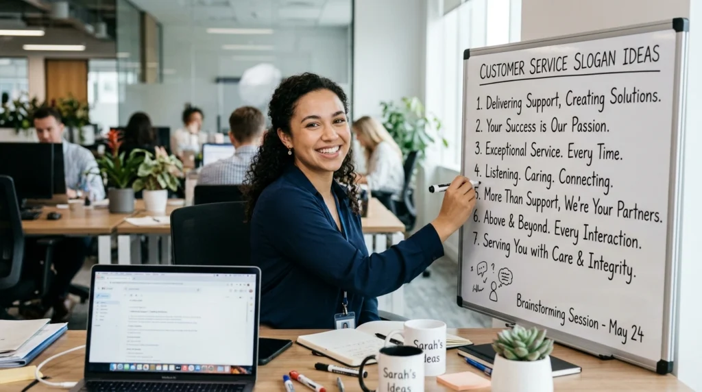 customer slogan ideas