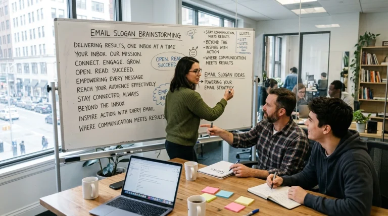 email slogan ideas