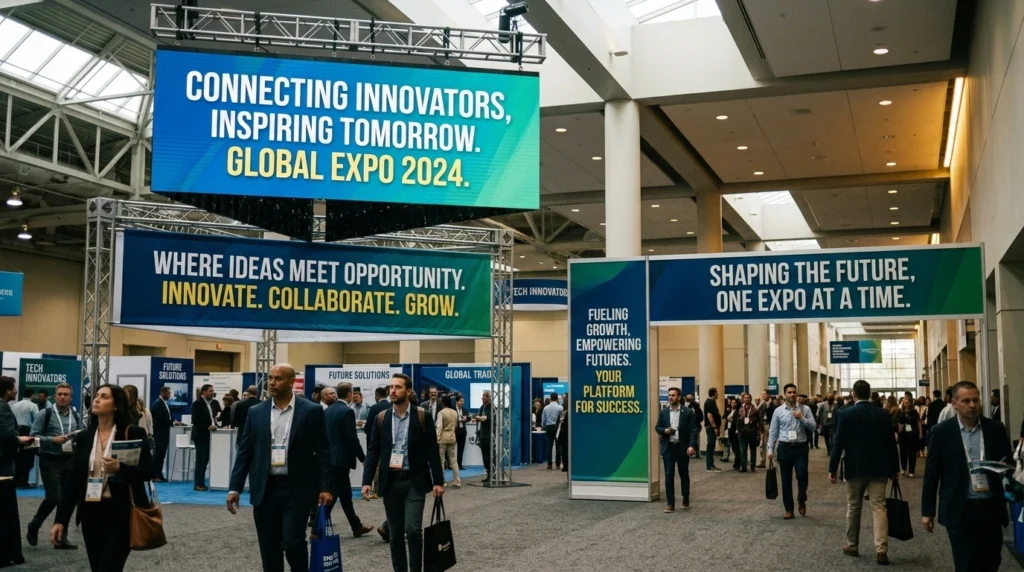 expo slogan ideas