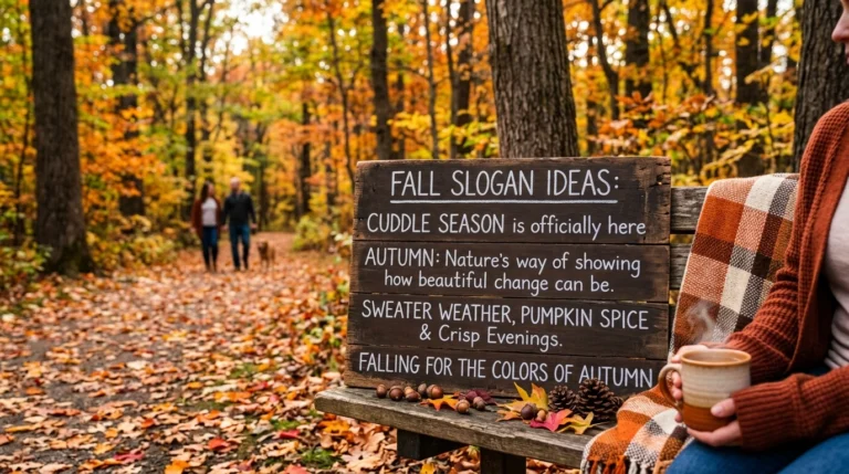 fall slogan ideas