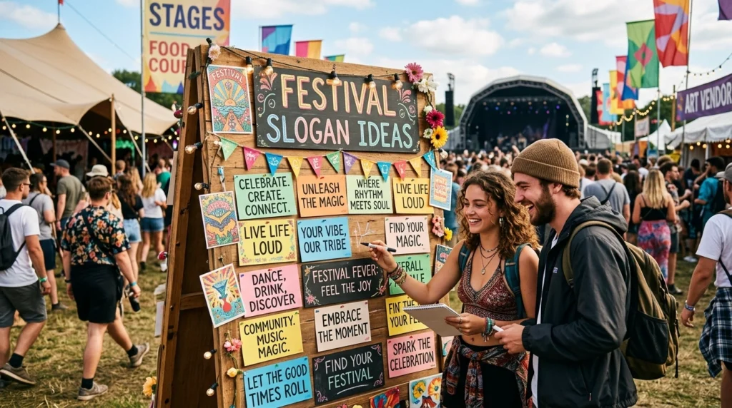 festival slogan ideas