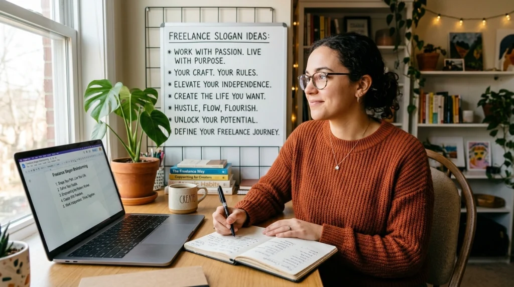 freelance slogan ideas
