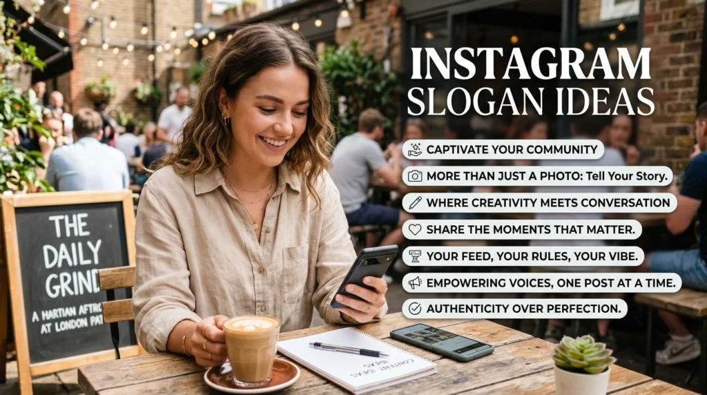 instagram slogan ideas