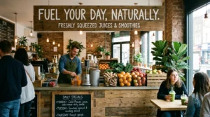 juice bar slogan