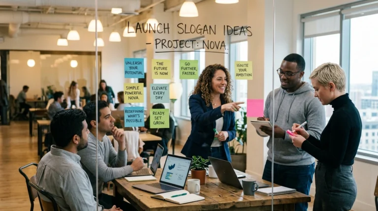 launch slogan ideas