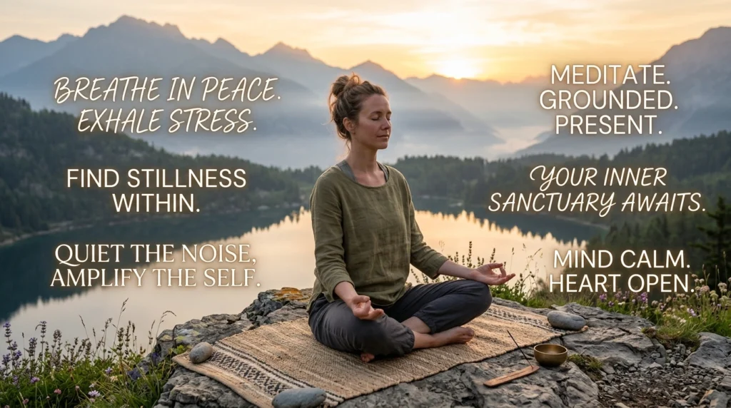 meditation slogan ideas