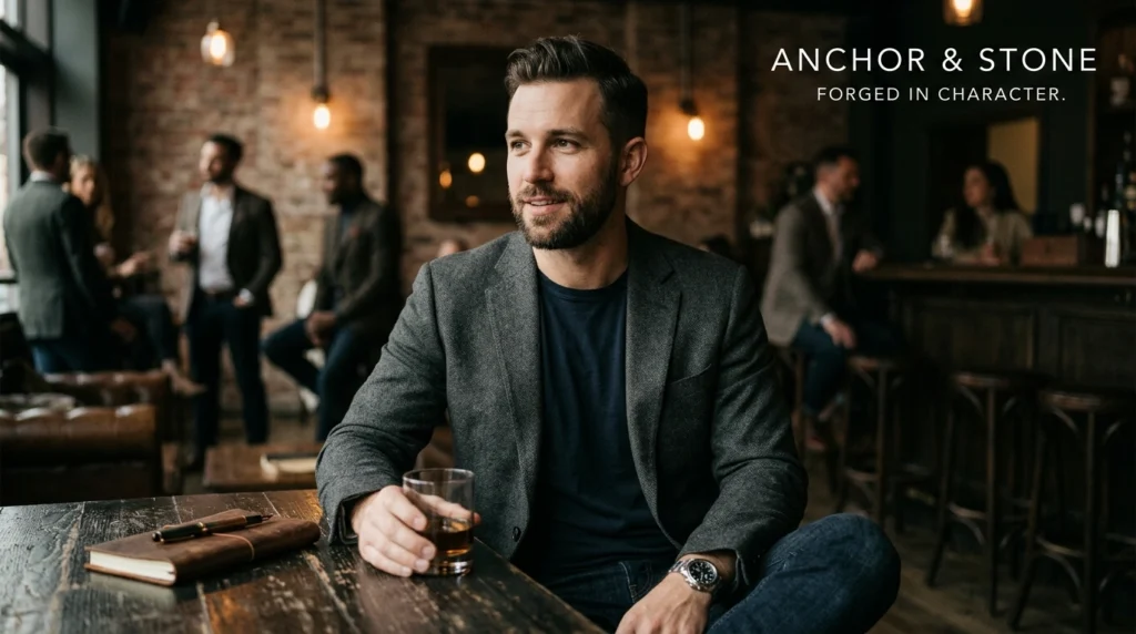 men brand slogan