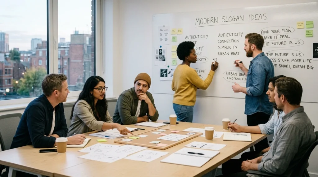 modern slogan ideas