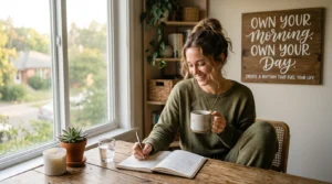 morning routine slogan