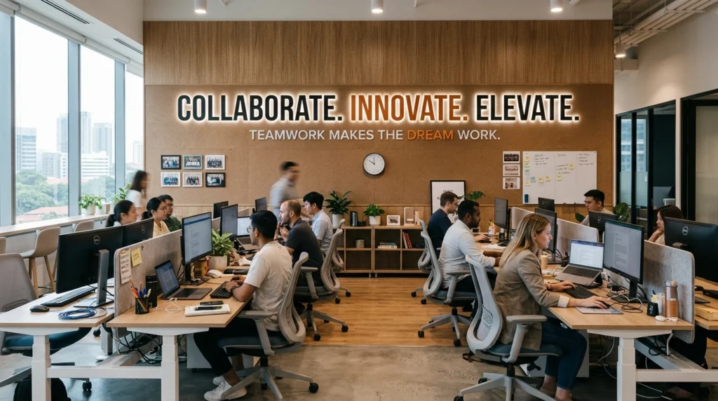 office slogan ideas