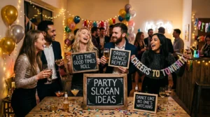 party slogan ideas