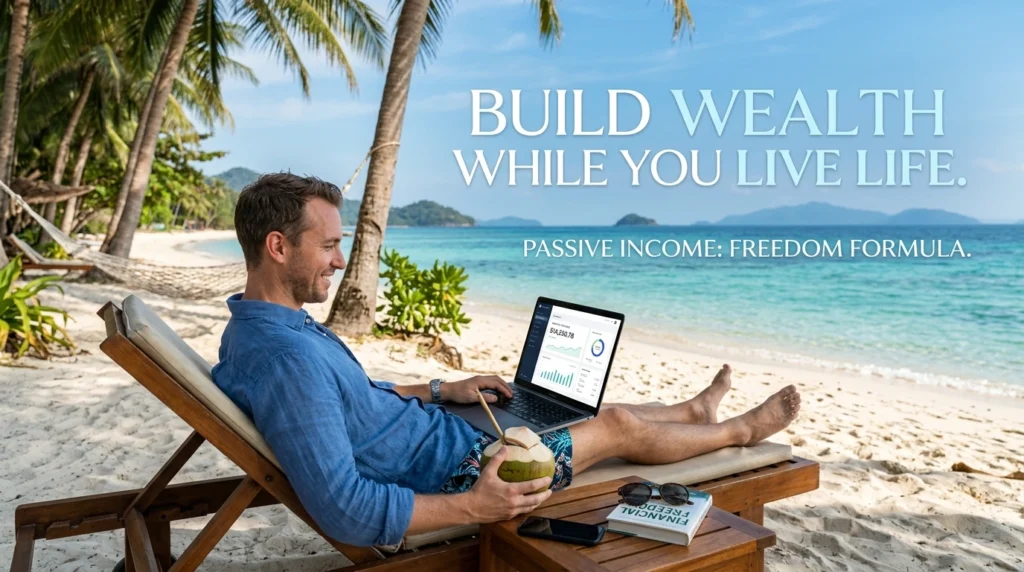 passive income slogan