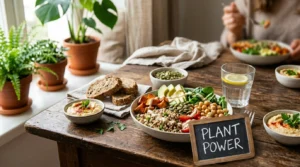 plant based slogan