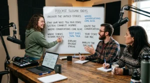 podcast slogan ideas
