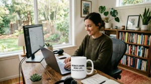 remote work slogan