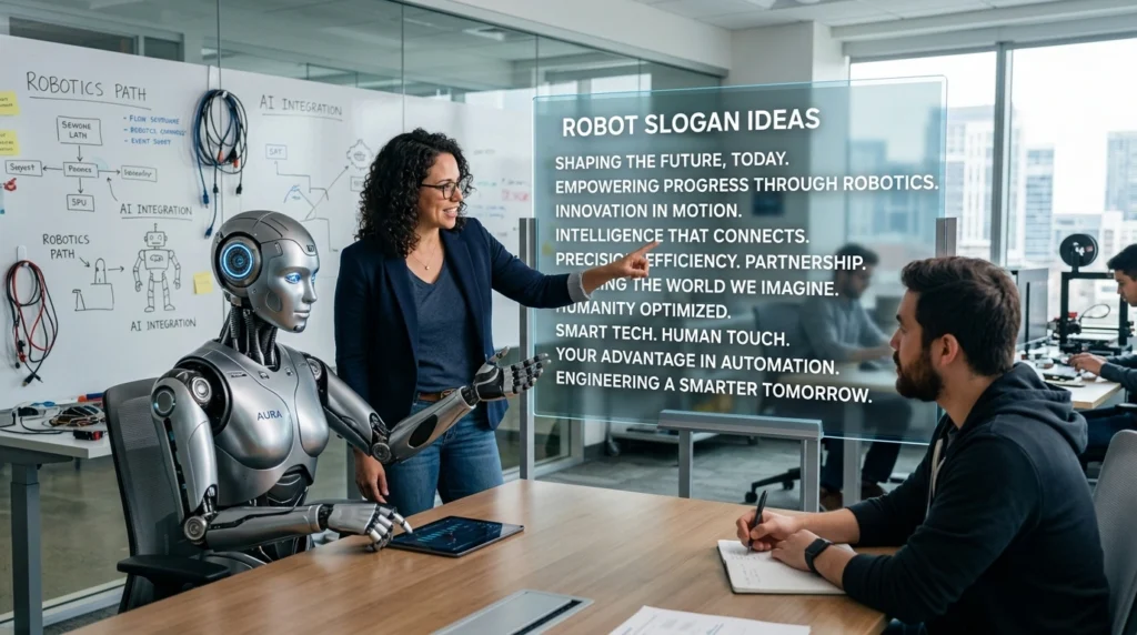 robot slogan ideas