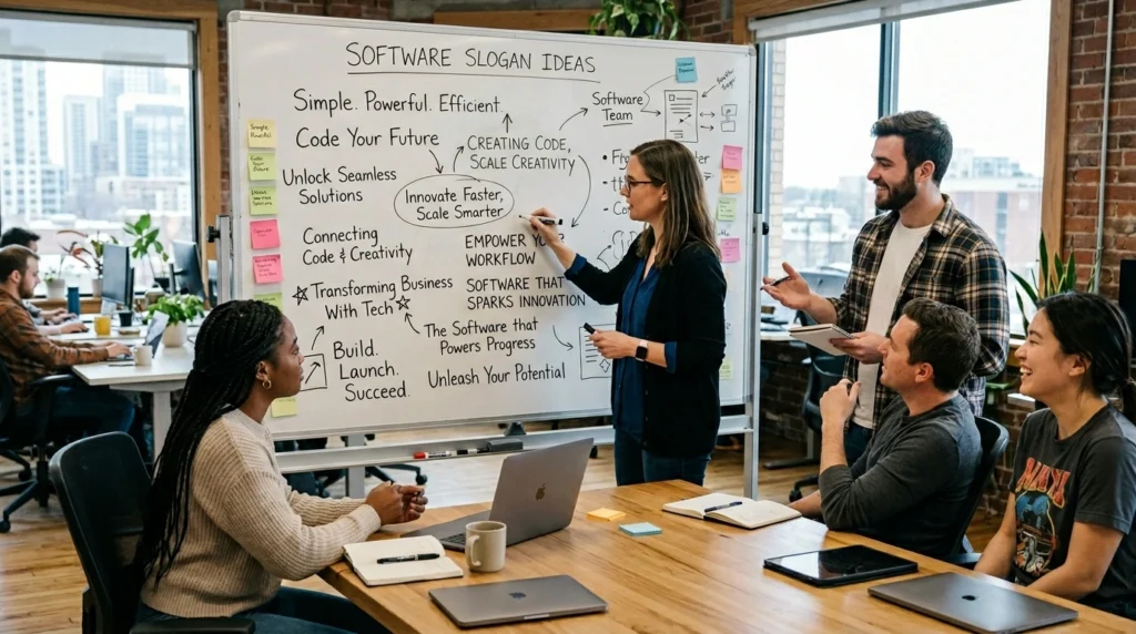 software slogan ideas