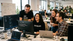 tech business slogan